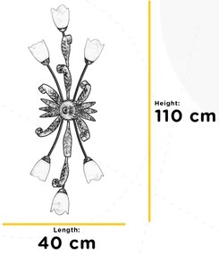 Plafonieră SONIA 6xE14/6W/230V ONLI