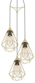 Lustră pe cablu TARBES 3xE27/60W/230V Eglo 43683