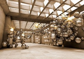 Fototapet - Modernă - 3D arhitectură (254x184 cm)