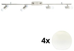 Spot LED Eglo MY CHOICE 4xE14/4W/230V crom/alb