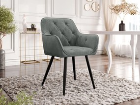 Scaun sufragerie Alunax (Verde + Negru) . 1103362