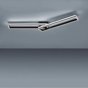 Lustră LED aplicată dimabilă ELIS 2xLED/19W/230V Leuchten Direkt 14701-18 + telecomandă