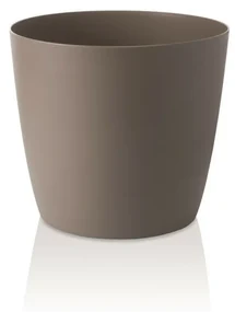 Jardinieră Gardenico Ella Twist 'n' Roll, taupe, 30 cm, 4HOME