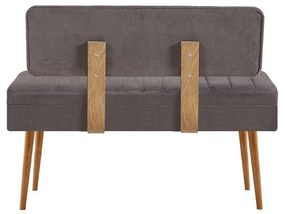 Bancă Vona Dark Grey