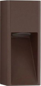 Spot aplicat perete exterior IP65 MAZU rust