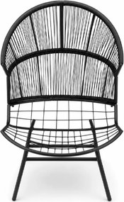 Scaun de gradina AURELO, neagra