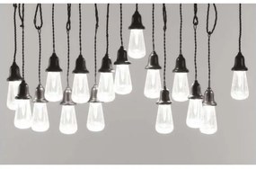 Lanț LED decorativ de exterior 16xLED/8,6m IP44 alb rece