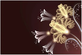 Tablou - Flori strălucitoare (90x60 cm)