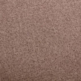 Scaune de bar, 2 buc., gri taupe, material textil 2, taupe and light brown