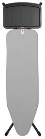 Masa de calcat Brabantia B 1003353, 124x38 cm, 7 pozitii de reglare, Suport generator de abur, Metalic