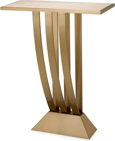 Consola eleganta cu blat din travertin Beau Deco