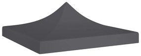 vidaXL Acoperiș pentru cort de petrecere, antracit, 2 x 2 m, 270 g/m²