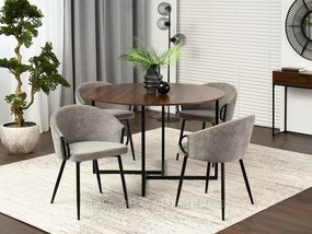 Scaun Carma K (gri + negru). 1111002