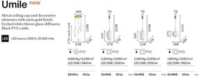 Lustra/Pendul LED decorativ Umile-3 sp1