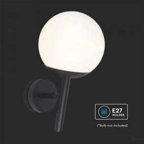 Lampă de perete de exterior 1xE27/60W/230V IP44 negru