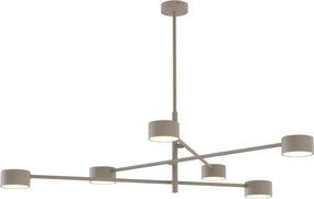 Lustră cu tijă NATSU 6xGX53/10W/230V bej