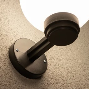 Brilagi Ven HARBOR - aplică de perete LED RGBW 1xE27/9W/230V IP33 antracit/alb