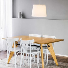 Lustra / Pendul modern design elegant 42cm SAVOY alb