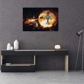 Tablou - Copacul vieții secret (90x60 cm)