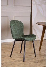 Scaun de dining verde închis Esra – Actona