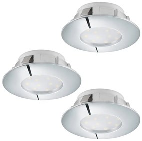 Eglo 95822 - SET 3x Corp de iluminat LED tavan fals PINEDA 1xLED/6W/230V