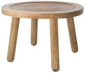 Măsuță din lemn de mango Zuiver Dendron, Ø 60 cm