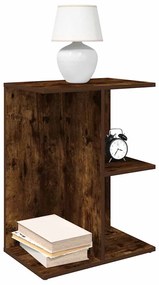 vidaXL Noptiere 2 buc Stejar afumat 46,5x29x61 cm Lemn prelucrat