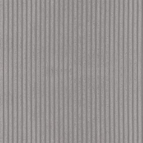 Colțar gri deschis cu tapițerie din catifea reiată (cu colț pe partea dreaptă/cu șezlong) Merid – Ropez