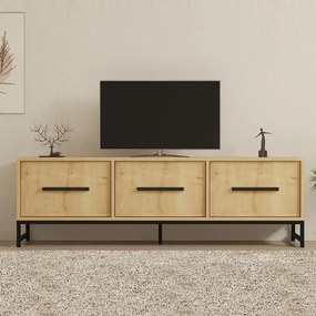 Comoda tv Melody pentru living culoare stejar 160 cm