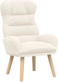 vidaXL fotoliu Crem 69 x 74 x 93 cm Țesătura Sherpa