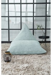 Fotoliu bean bag verde mentă cu tapițerie din catifea reiată Razz – SLOWDOWN