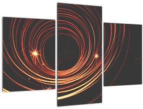Tabloul cu linii abstracte (90x60 cm)