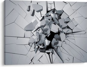 Tablou abstracție 3D (70x50 cm)