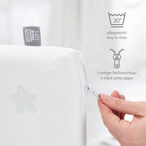 Saltea pentru copii din spumă cu husă detașabilă 90x200 cm Comfort Air Roll – Roba