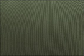 Fotoliu bean bag verde cu tapițerie din catifea reiată Lilibet – Bobochic Paris