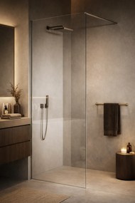 Paravan Dus Walk-In 800 × 1900 mm, Sticla Securizata 8 mm Transparenta