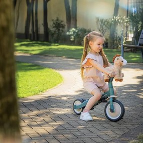 Tricicletă pentru copii PETITE&MARS 5 în 1 TURBO verde