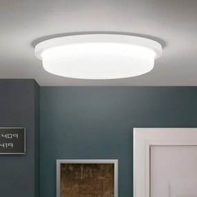 Plafoniera LED moderna LEROX 30cm alba