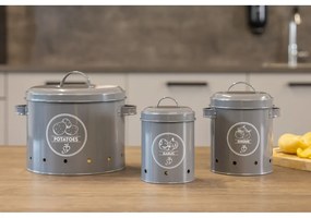 Recipient din oțel pentru ceapă și usturoi Secret Du Potager – Esschert Design