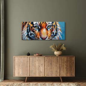 Tablou - Vedere a unui tigru, pictură (120x50 cm)