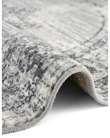 Covor gri-crem rotund ø 160 cm Gloria Lydia – Hanse Home