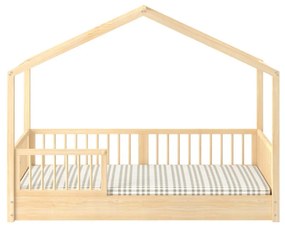 Pat copii Dream Nest House pin 80x160 cm