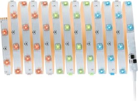 Paulmann 3988 - Bandă LED RGBW, 13 W, dimabilă, TIP, 5 m, 230 V + telecomandă