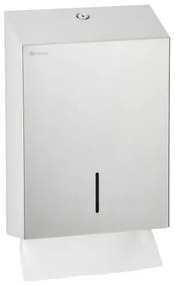 Dozator de prosoape de hartie Stella Slim Maxi, otel inoxidabil lucios