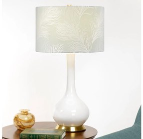 Lampă de masă Elstead MILO-AB-TL-FDEB MILO 1xE27/60W/230V gri