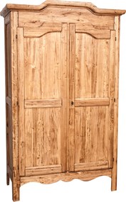 Dulap, L127 59 H204 cm, natur antic, lemn masiv