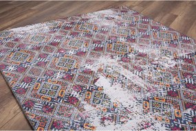Covor SOUL CHENILLE, 75x150 cm, forma dreptunghiulara, poliester, mult