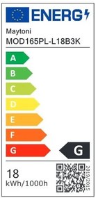 Pendul LED design modern Node negru