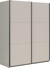 Dulap TETRIX, casmir, PAL, cu 2 usi, 154x60x196 cm