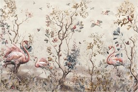 Tablou - Desen de flamingo (90x60 cm)